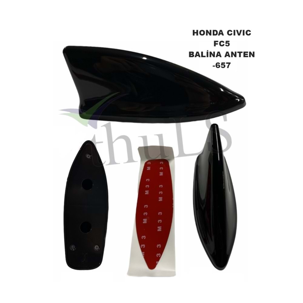 BALİNA ANTEN HONDA CIVIC 2015- FC5 SİYAH