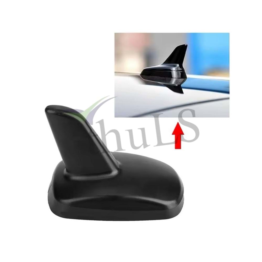 BALİNA ANTEN -030S JAWS SÜS SİYAH