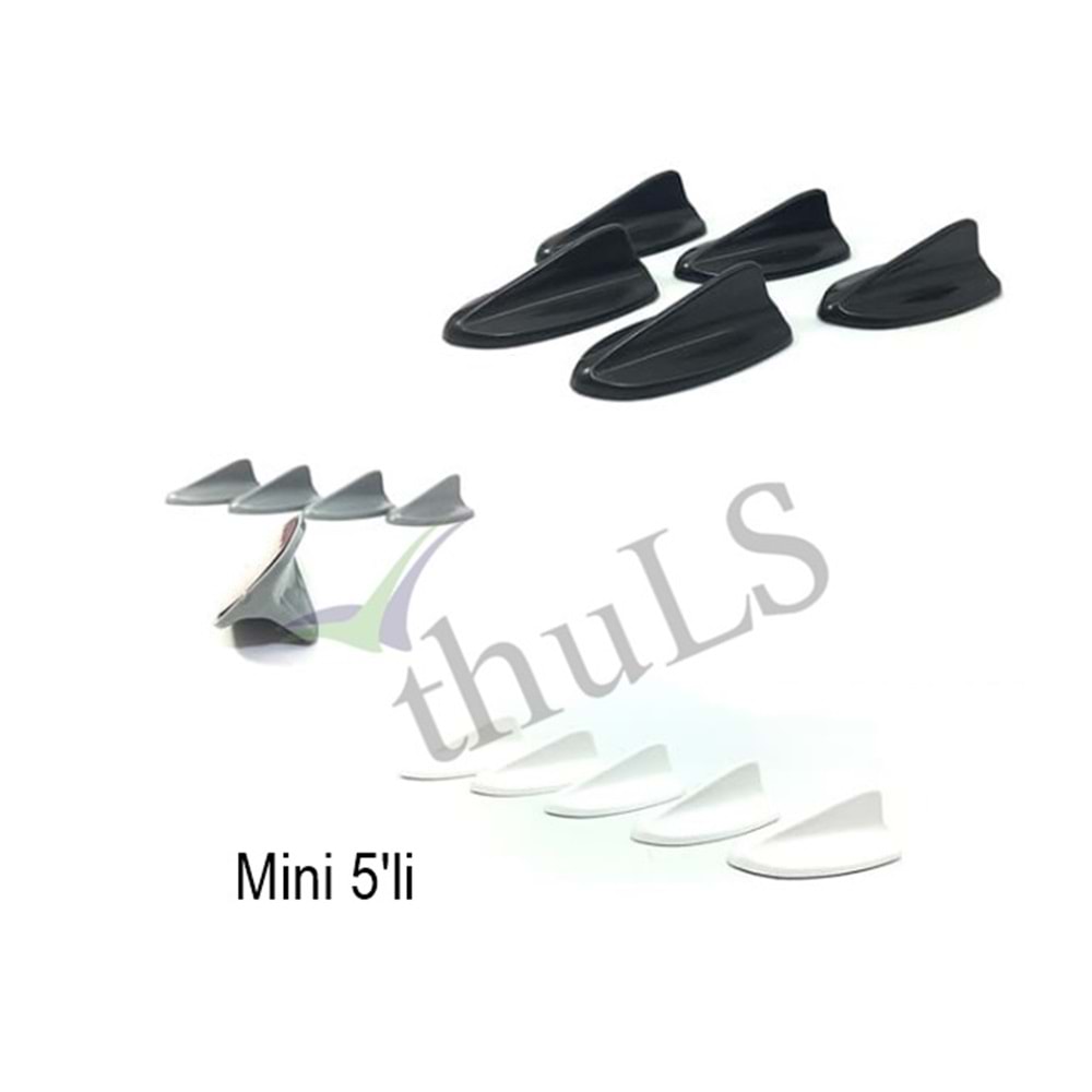BALİNA ANTEN MİNİ 5 Lİ BEYAZ