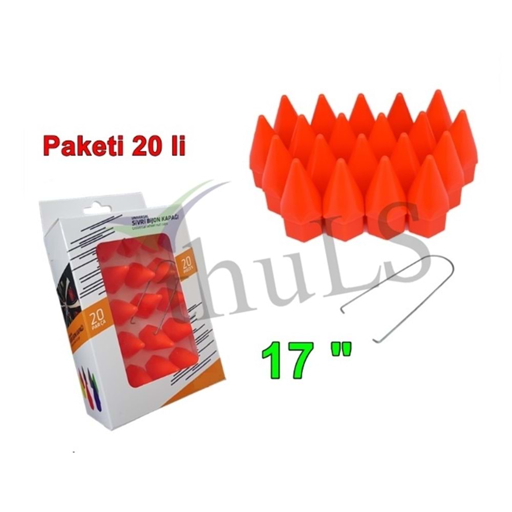 BİJON KAPAĞI 20Lİ SİVRİ 17