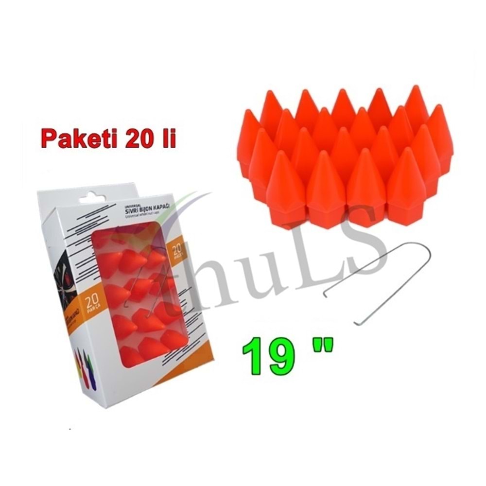 BİJON KAPAĞI 20Lİ SİVRİ 19