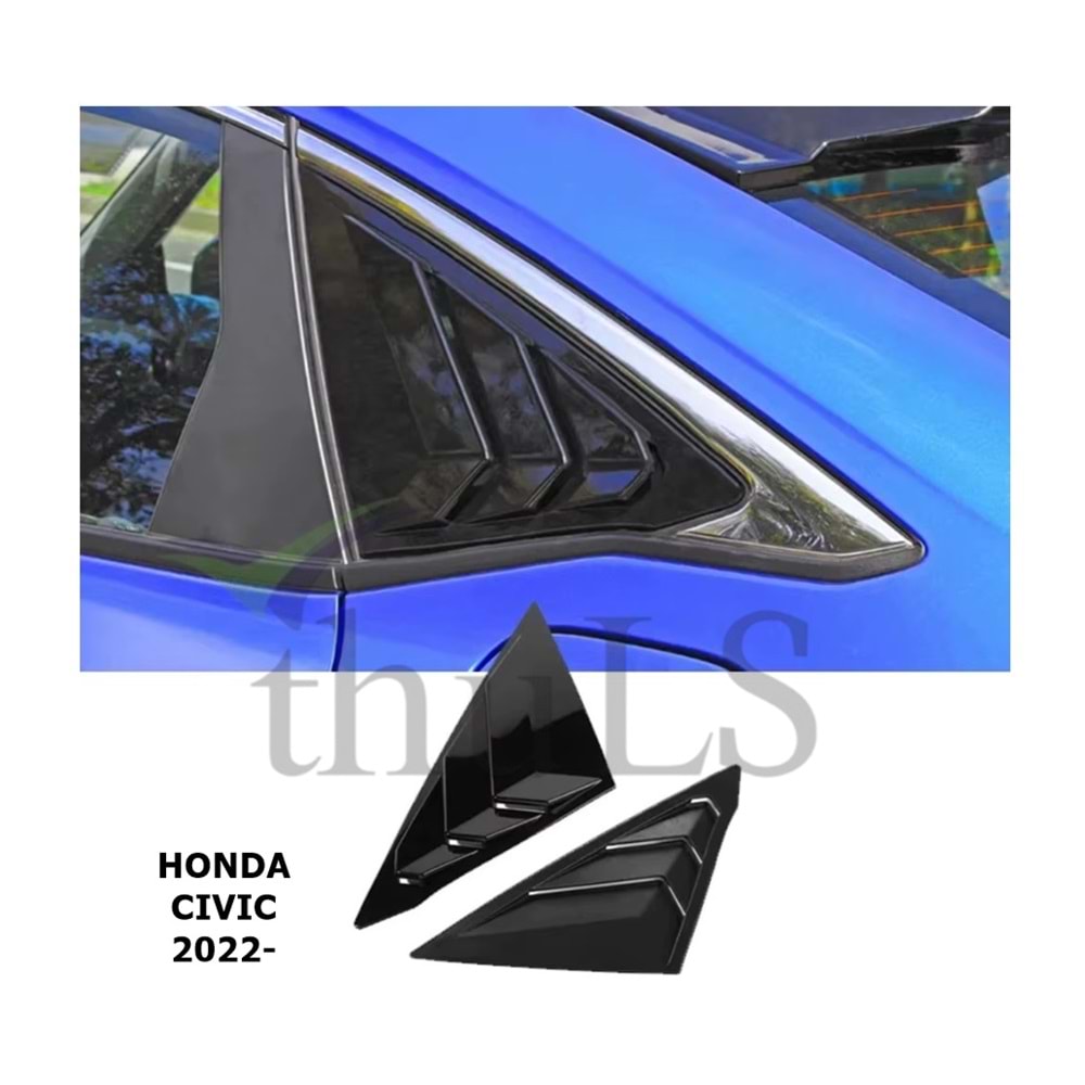 KELEBEK IZGARASI HONDA CIVIC 2022- PIANO BLACK