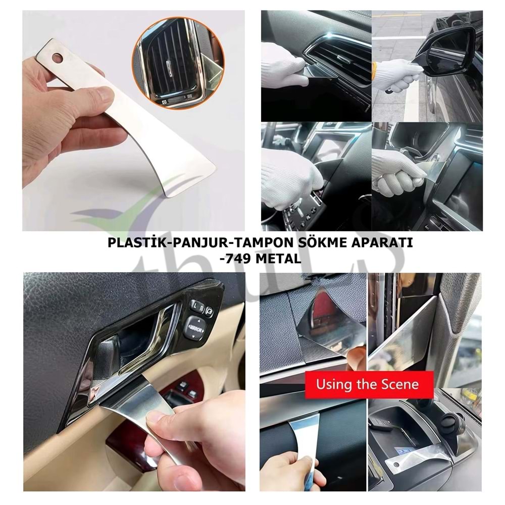 PLASTİK-PANJUR-TAMPON SÖKME -749 METAL APARAT