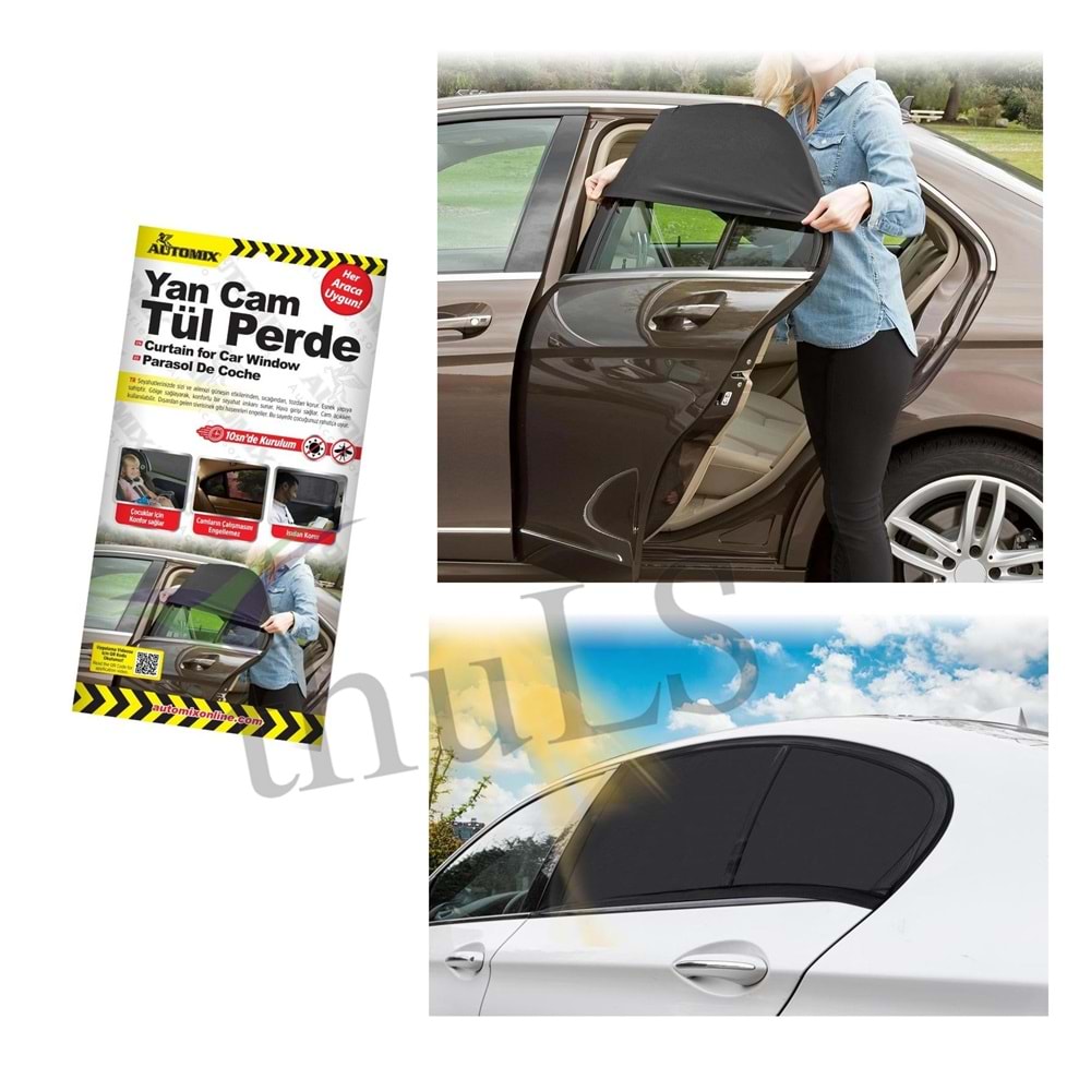 AUTOMIX YAN CAM TÜL PERDE