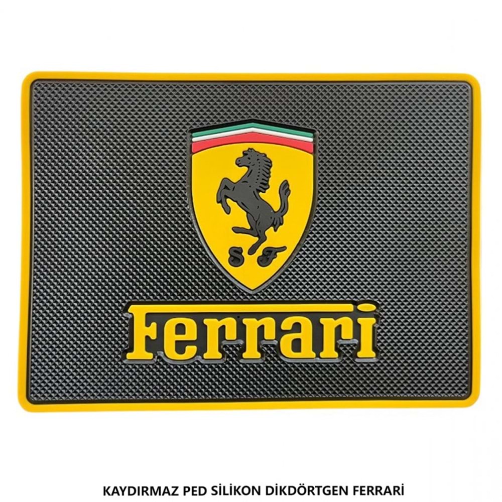 KAYDIRMAZ PED SİLİKON FERRARİ
