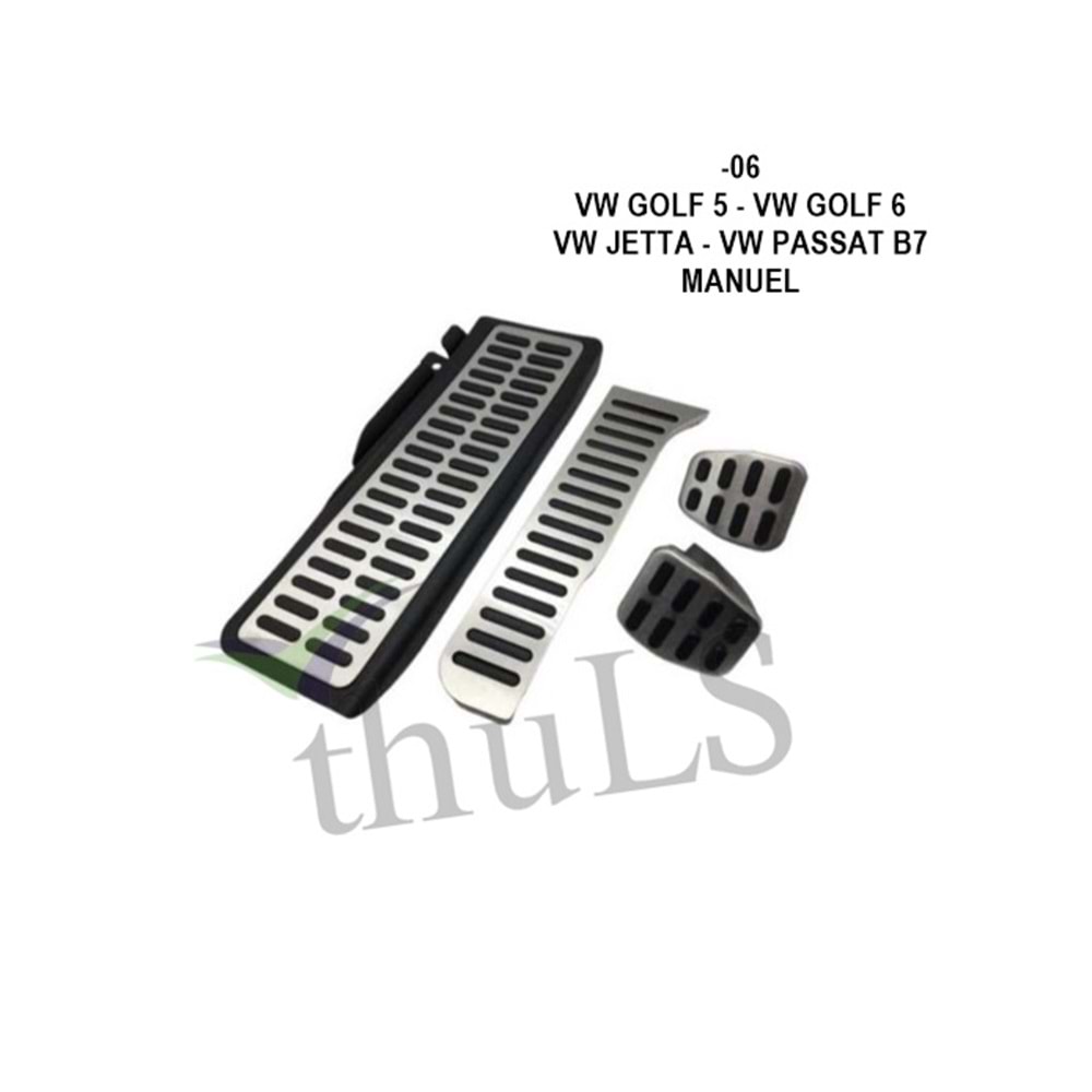 PEDAL SETİ ORJ.-06 GOLF 5-6/JETTA/B7 MANUEL