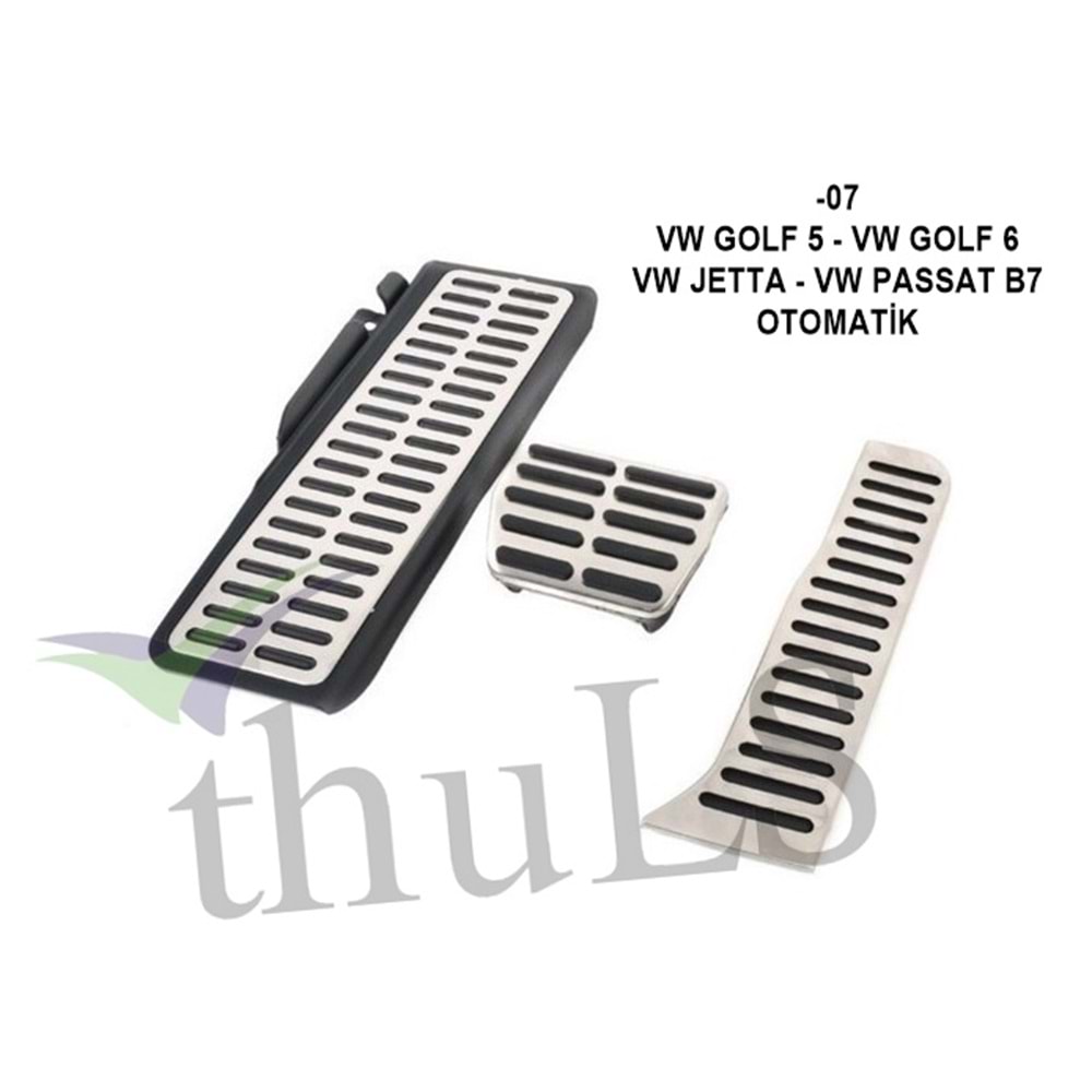 PEDAL SETİ ORJ.-07 GOLF 5-6/JETTA/B7 OTOMATİK