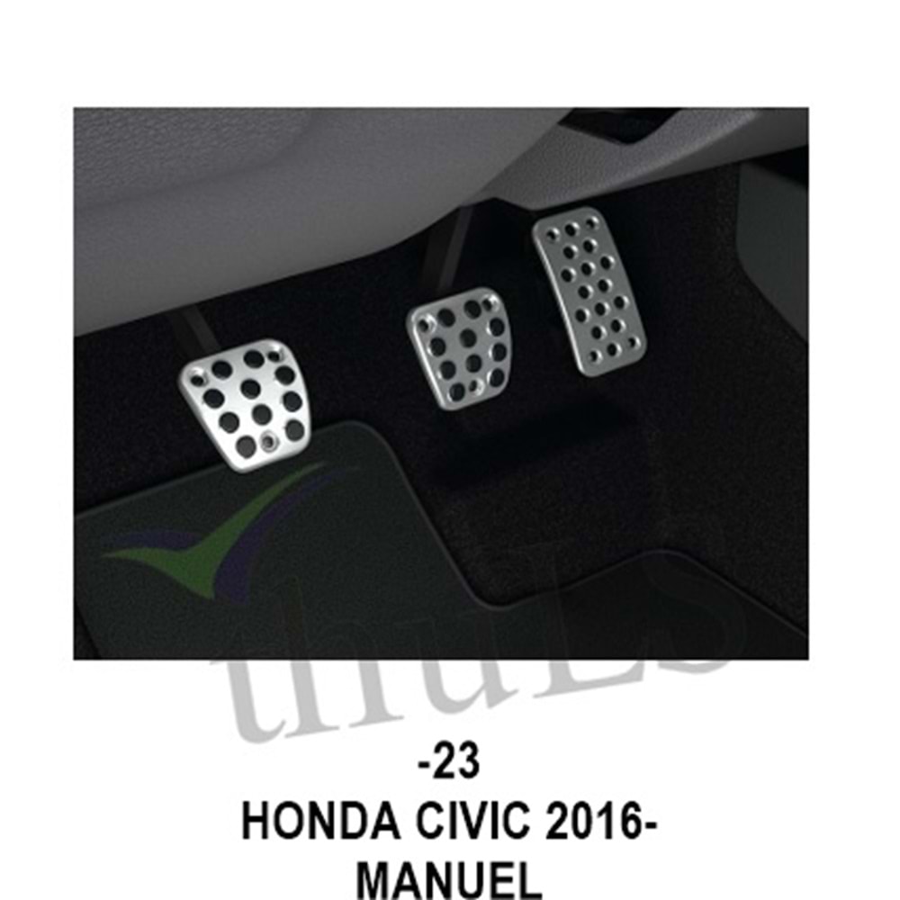 PEDAL SETİ ORJ.-23 CIVIC 2016 MANUEL