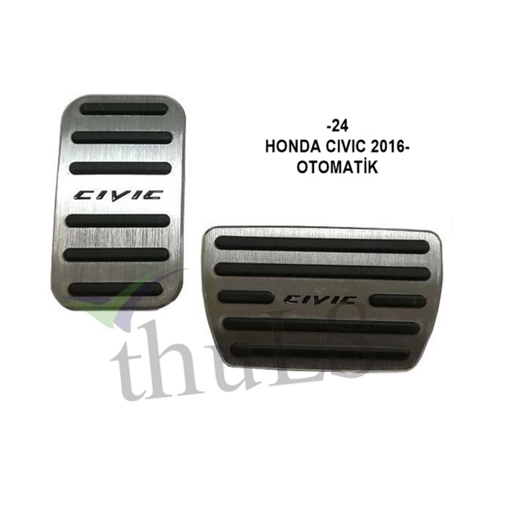 PEDAL SETİ ORJ.-24 HONDA CIVIC 2016 OTOMATİK