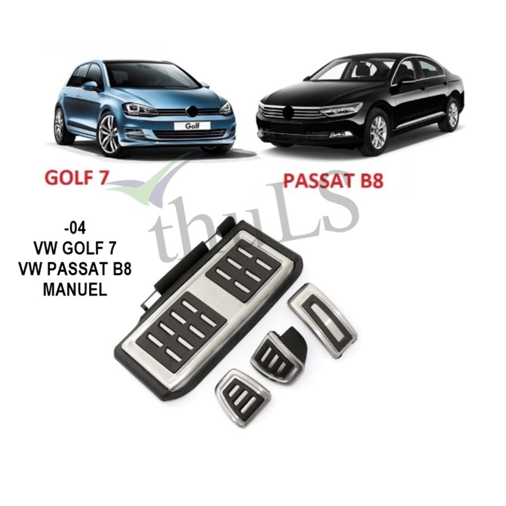 PEDAL SETİ ORJ.-04 GOLF 7/PASSAT B8 MANUEL