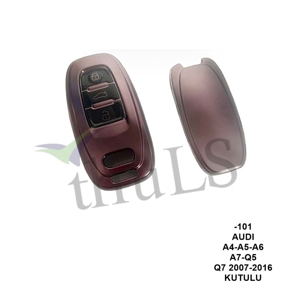 BRONZ ANAHTAR KILIFI KUTULU -101 AUDI A4,A5,A6,A7,Q5,Q7 2007-2016