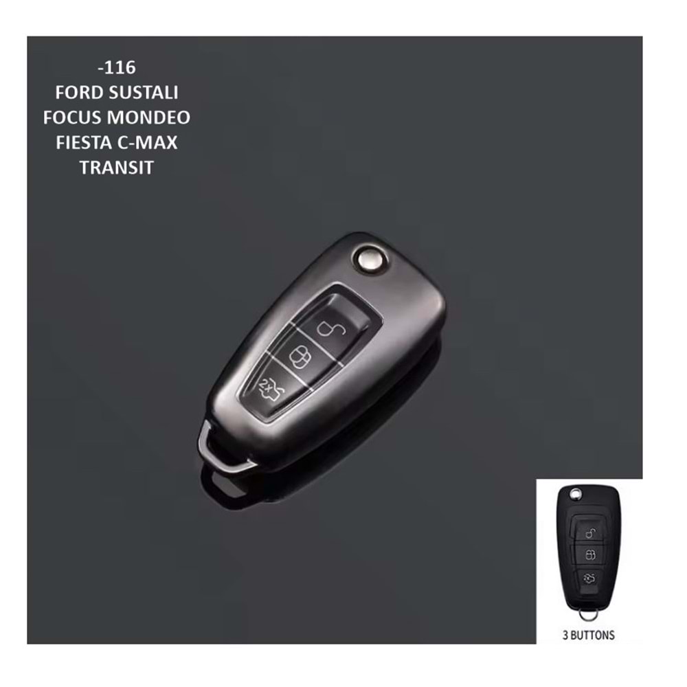 SİLİKON ANAH.KABI GRİ PNT-116 SUSTALI (FORD TRANSIT/FOCUS/MONDEO/FIESTA/C-MAX)