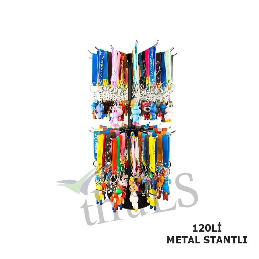 AUTOMIX SİLİKON ANAHTARLIK DEMİR STANTLI (120*)