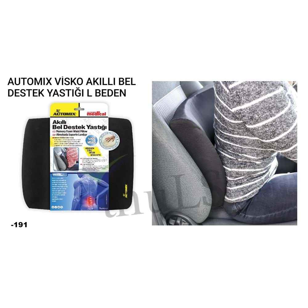 AUTOMIX VISKO -191 AKILLI BEL YASTIĞI L BEDEN