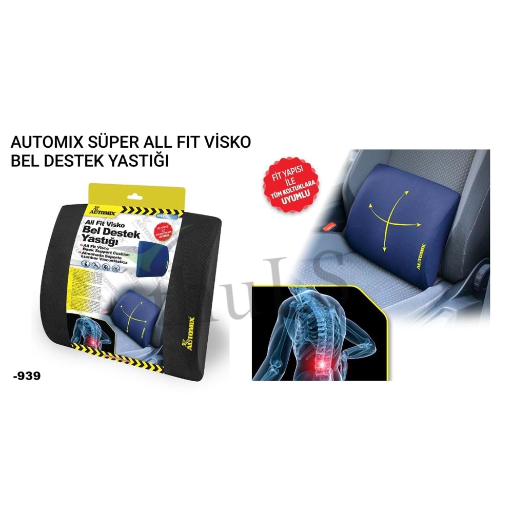 AUTOMIX SUPER ALL FIT VISKO -939 BEL DESTEK YASTIĞI