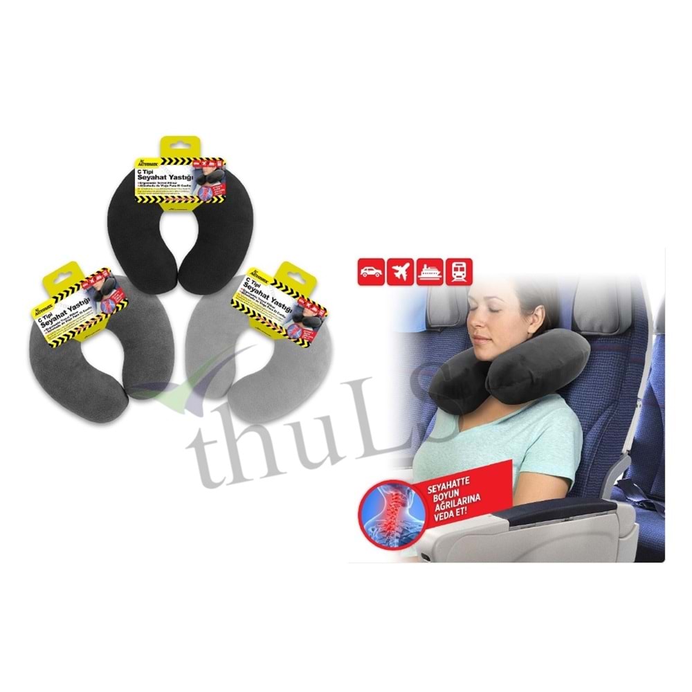 AUTOMIX C TİPİ SEYAHAT YASTIĞI