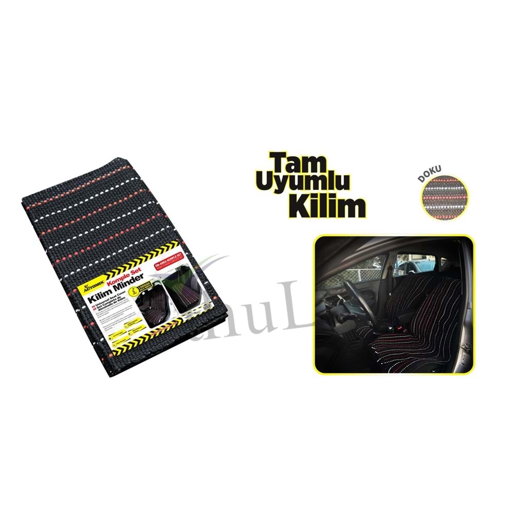 AUTOMIX KİLİM MİNDER KOMPLE SET