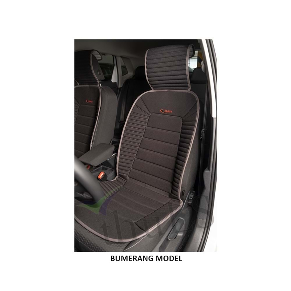 MİNDER BUMERANG ÖN 2Lİ -55-F SİYAH GRİ FİTİLLİ