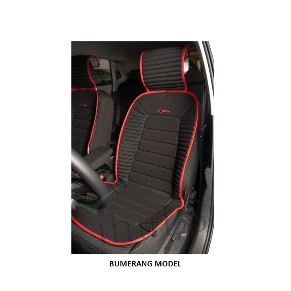 MİNDER BUMERANG ÖN 2Lİ -61K KIRMIZI-SİYAH