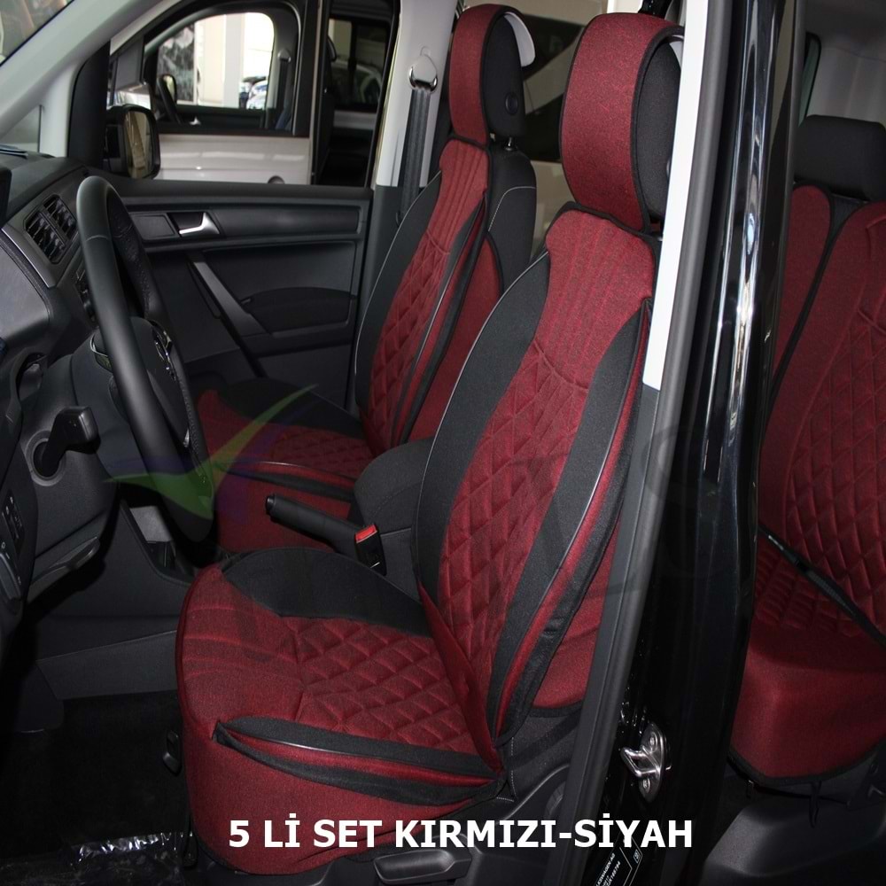 MİNDER ELEGANCE 5Lİ -546 KIRMIZI-SİYAH