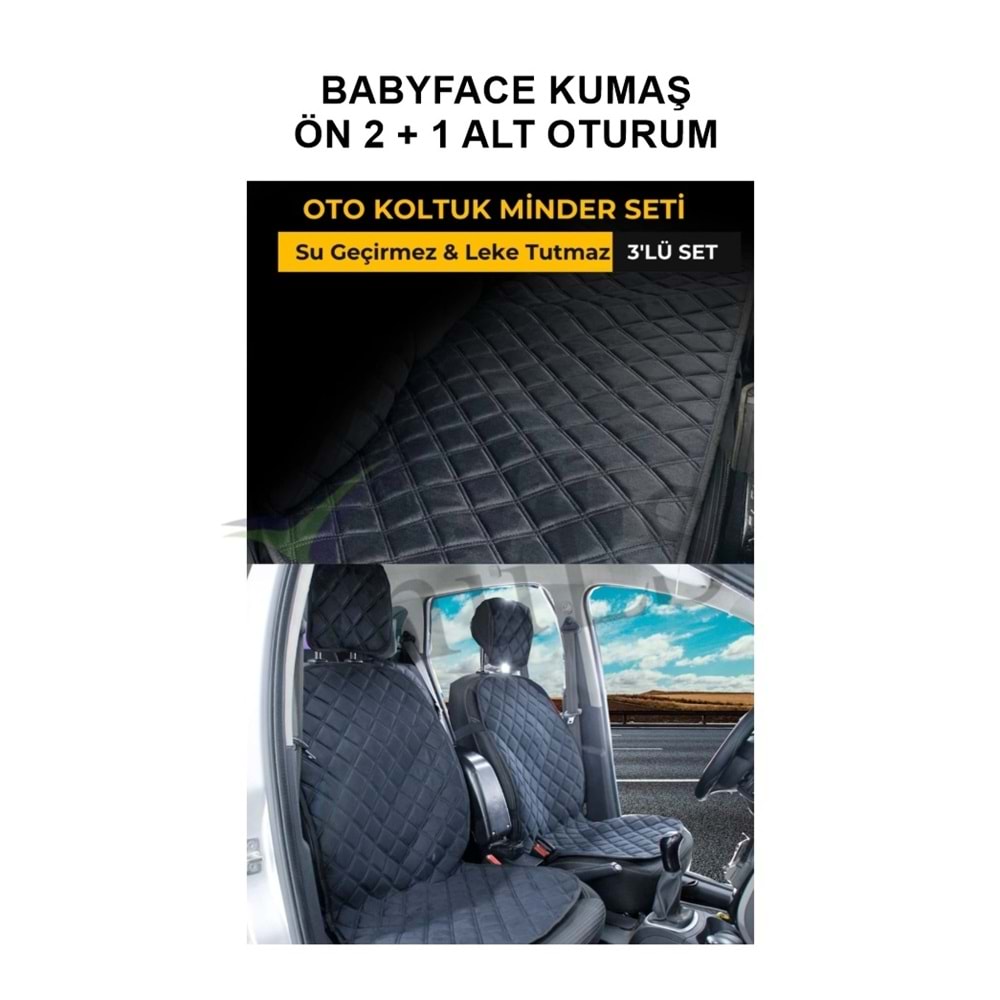 THULS MİNDER BABYFACE 2+1 SET SİYAH