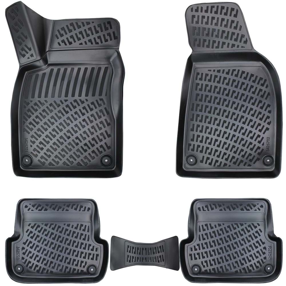 AUDI A4 B7 KASA 2004-2008 3D SİYAH