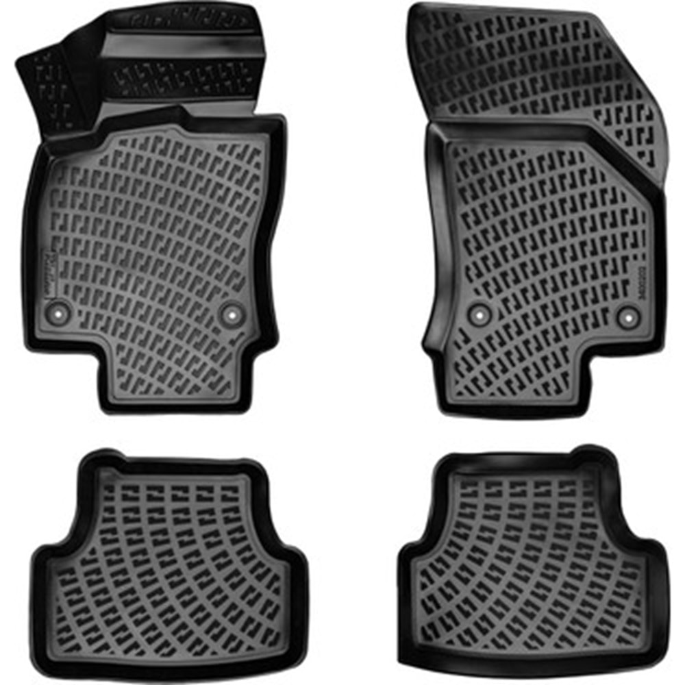 AUDI A1 2017- 3D PASPAS SİYAH