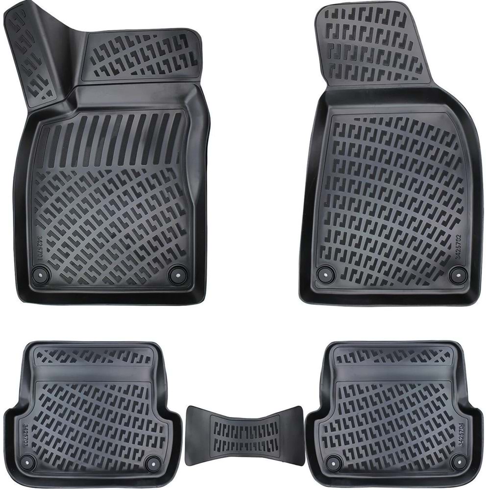 AUDI A4 B6 KASA 2001-2006 3D PASPAS SİYAH