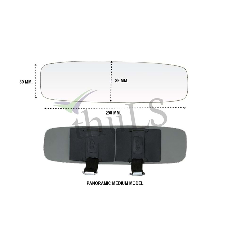 PANORAMIC AYNA MEDIUM MODEL 290MMX80MMX89 MM