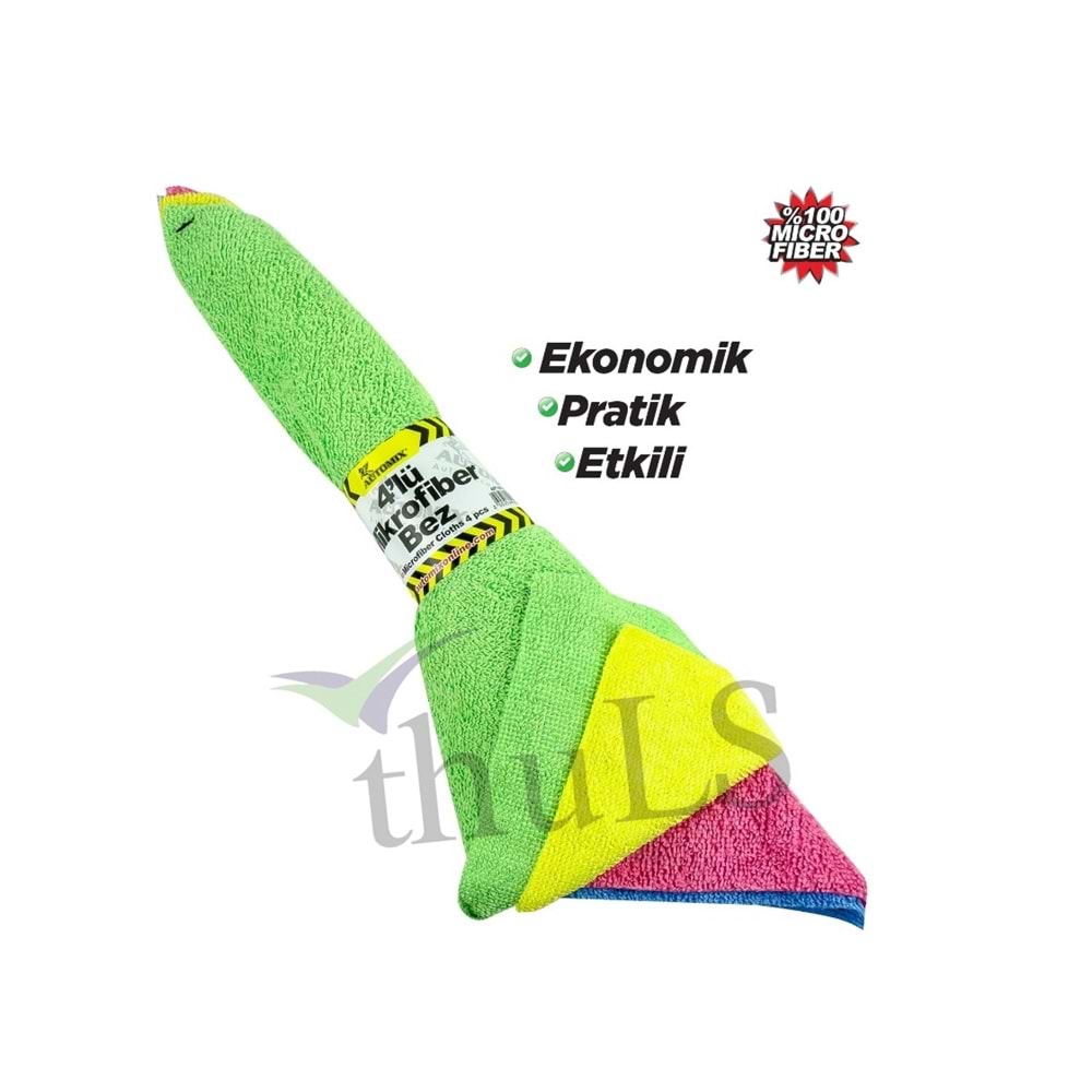 AUTOMIX MIKROFIBER BEZ BURMA 4LÜ