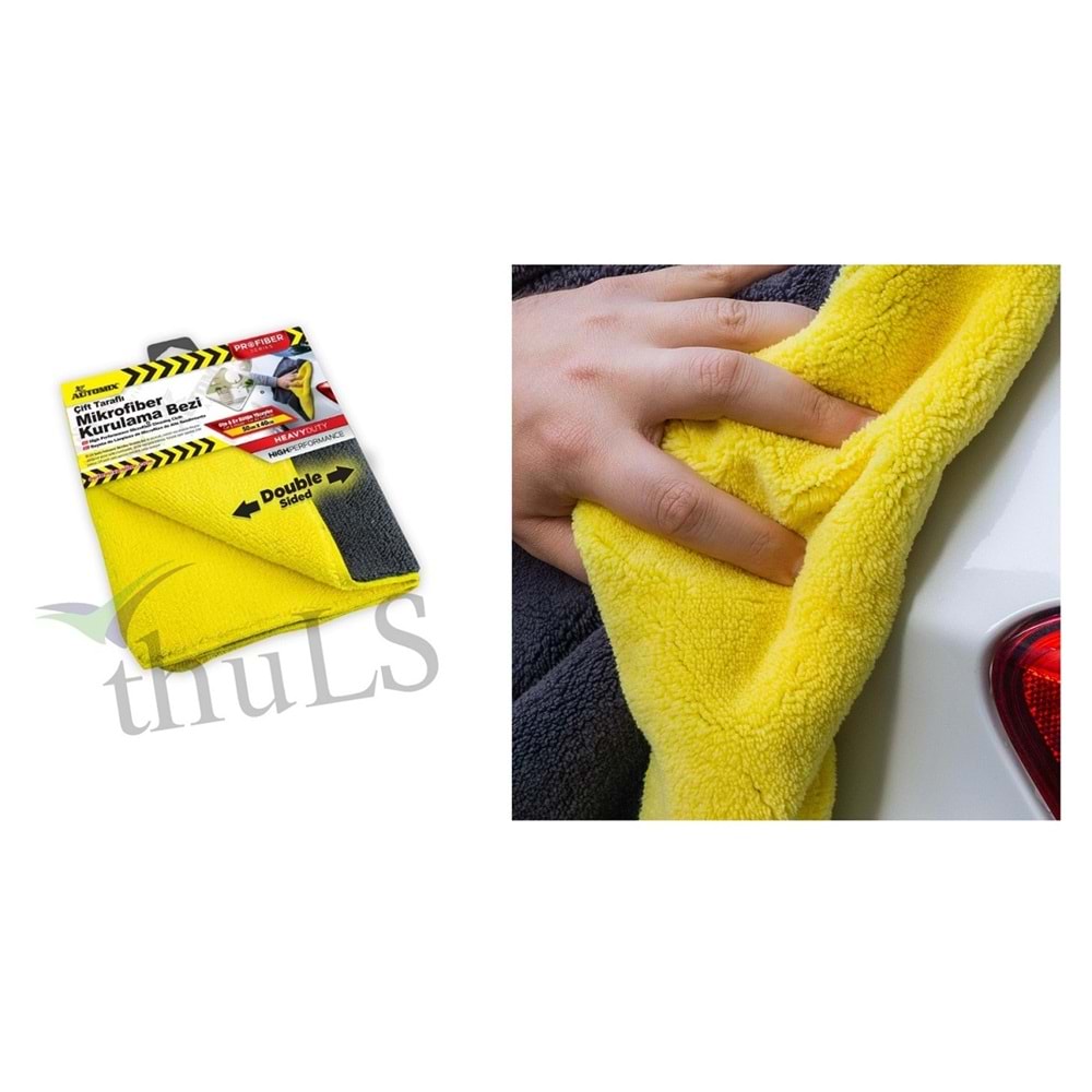 AUTOMIX ÇİFT TARAFLI -748 PROF.MİKROFİBER BEZ 50X40