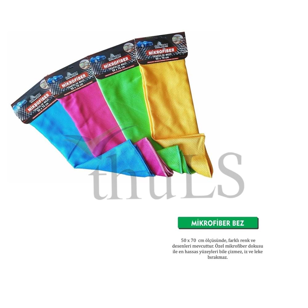 EBRAYN MİKROFİBER TEMİZLİK BEZİ 50X70