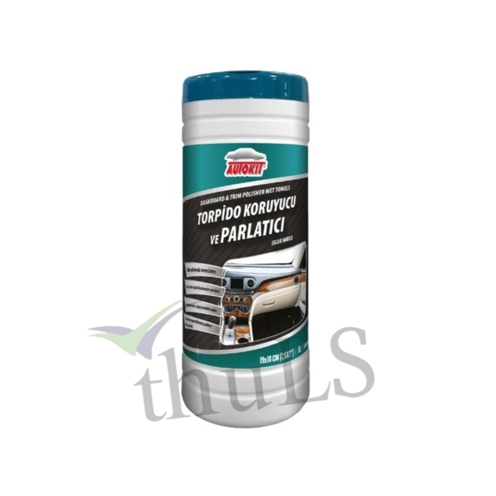 AUTOKIT TORPİDO PARLATMA HAVLUSU 50Lİ
