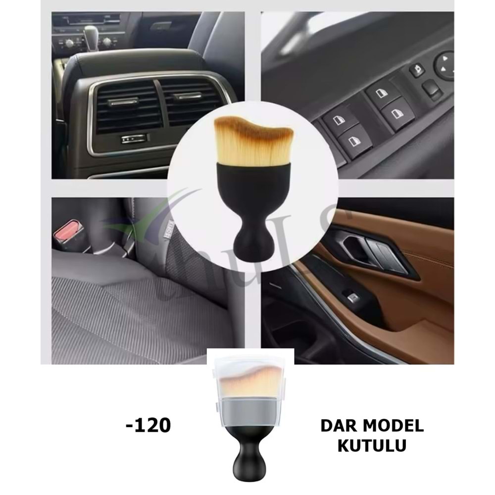 ARAÇ İÇİ TEMİZLEME FIRÇASI DAR KUTULU -120