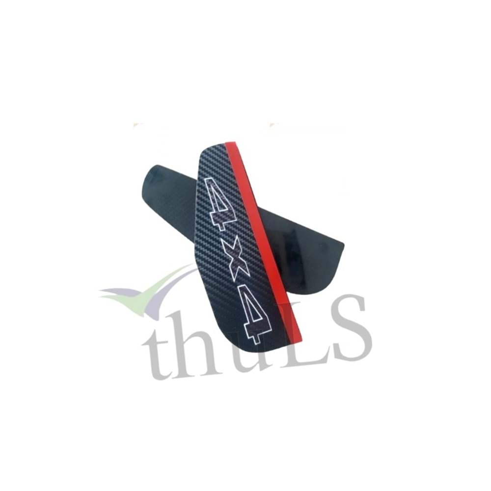 AYNA SİPERLİĞİ 4X4 YAZILI SİYAH