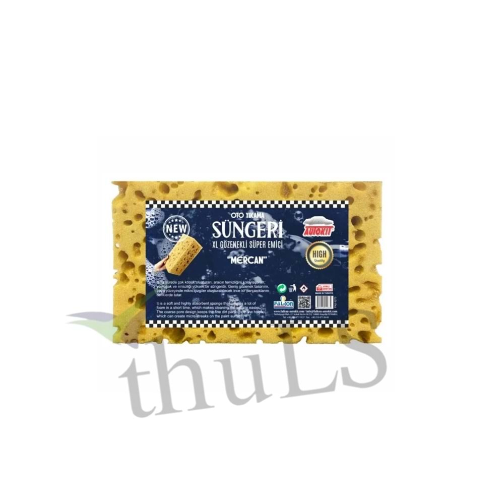 AUTOKIT MERCAN OTO YIKAMA SÜNGERİ