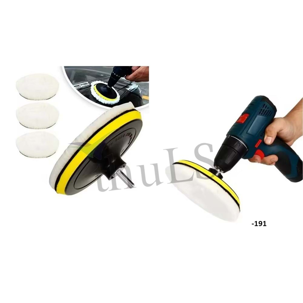 BAKIM ÜRÜNÜ MATKAP UÇLU 3LÜ PASTA CİLA SETİ -191