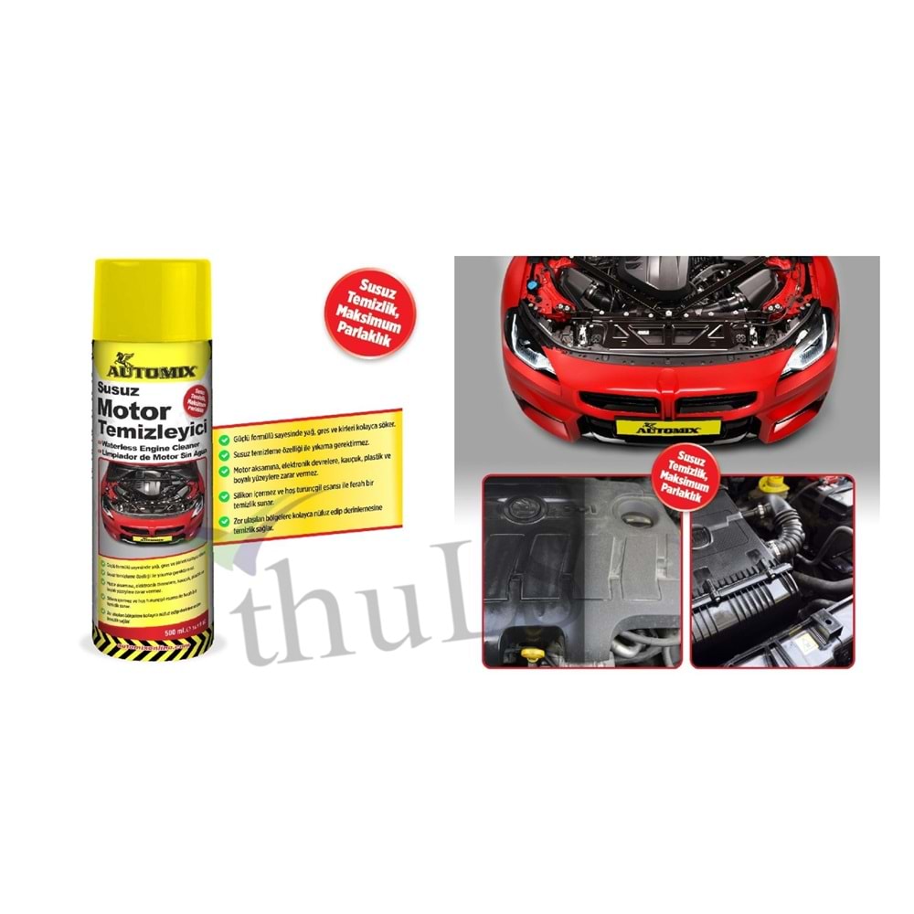 AUTOMIX SUSUZ MOTOR TEMİZLEYİCİ 500 ML.