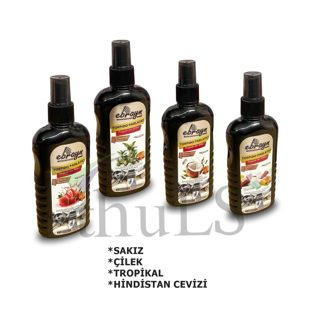 EBRAYN TORPİDO PARLATICI 200 ML. SAKIZ