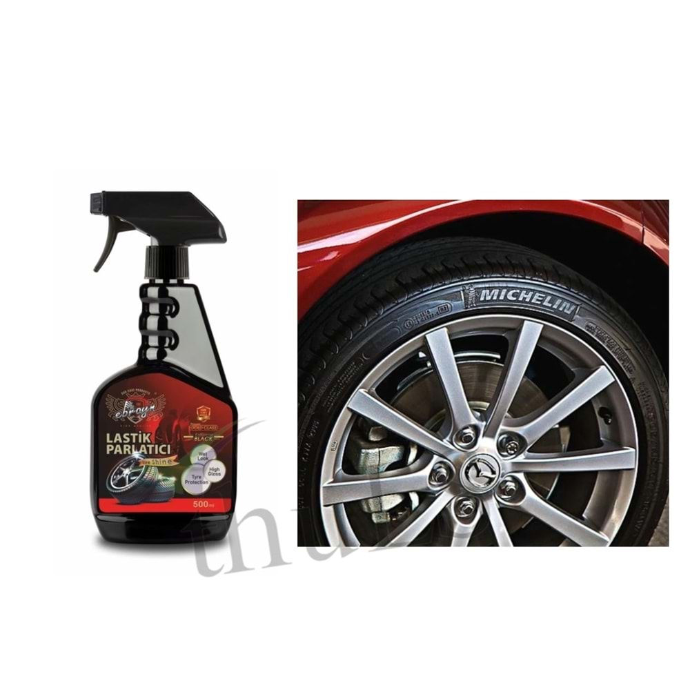 EBRAYN LASTİK PARLATICI 500 ML.