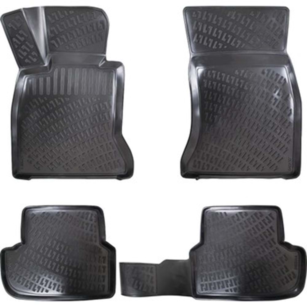 BMW 5 SERİ G30 2016-2023 3D PASPAS SİYAH