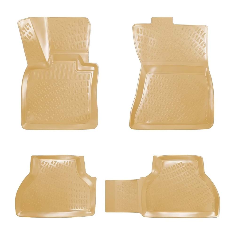 BMW X6 E71 2008-2014 3D PASPAS BEJ