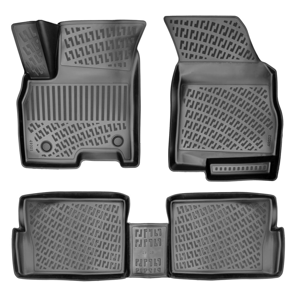 CHERY TIGGO 7 PRO 2020- 3D PASPAS SİYAH