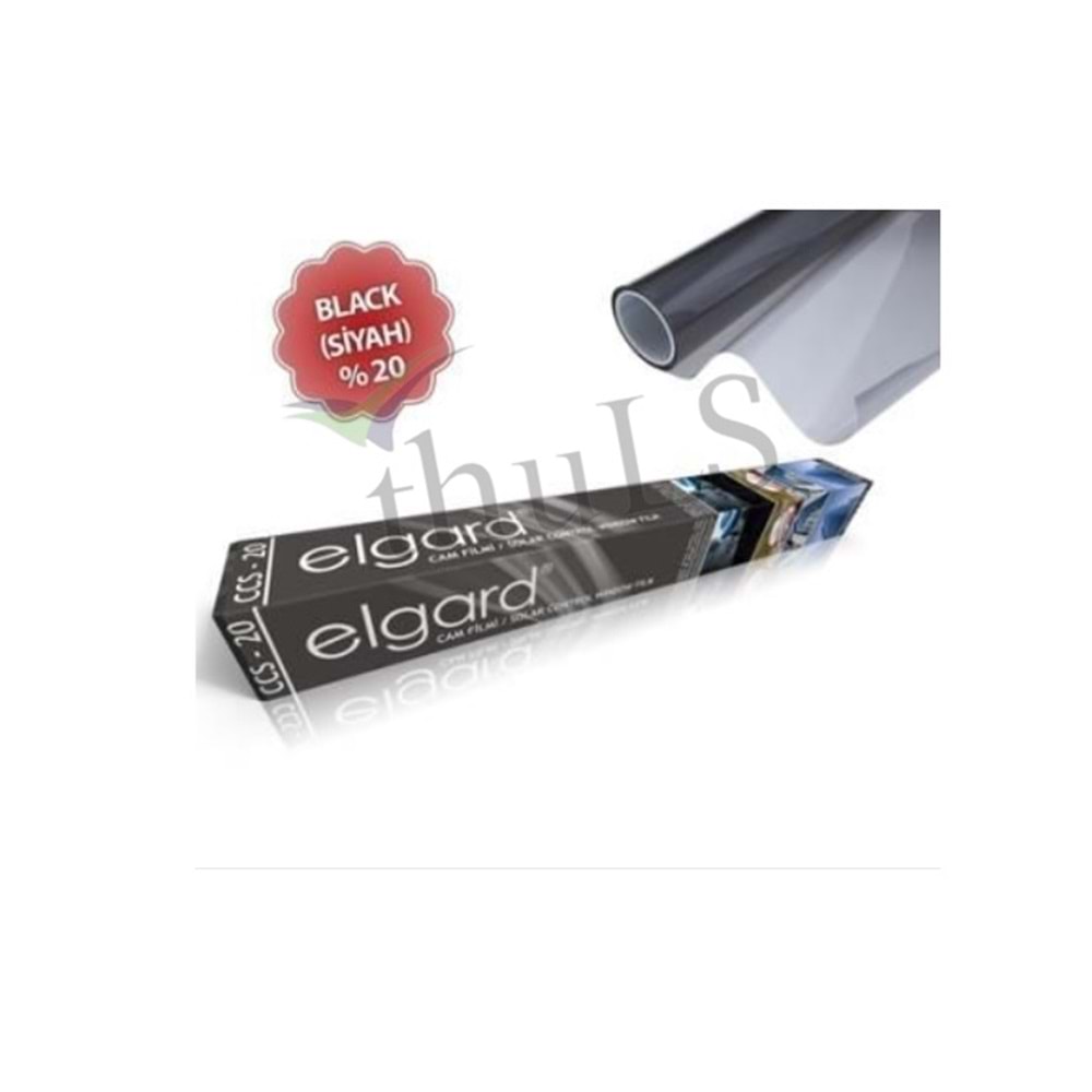 ELGARD CAM FİLMİ BLACK CCS-20 KUTU
