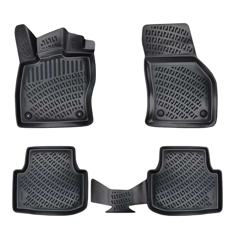 CUPRA LEON OTOMATİK 2023- 3D PASPAS SİYAH