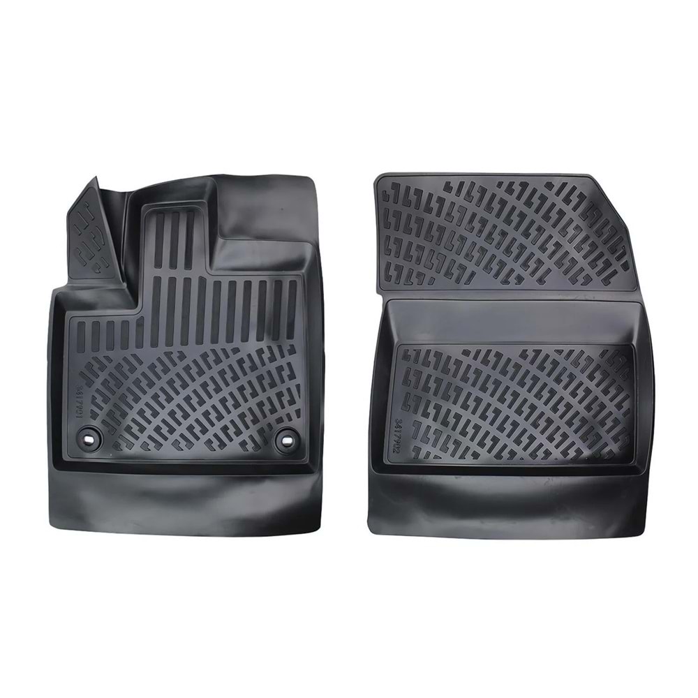 CITROEN BERLINGO 2019- PANELVAN ÇEVİRMELİ 3D PASPAS SİYAH