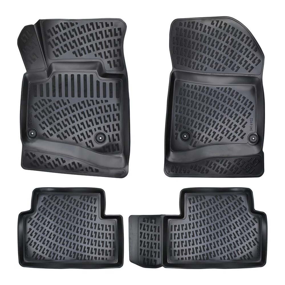 CITROEN C5 2008- 3D PASPAS SİYAH