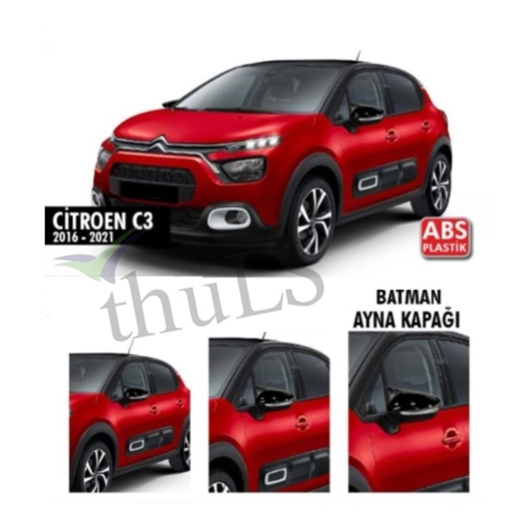 CITROEN C3 2016-2021 BATMAN AYNA KAPAĞI