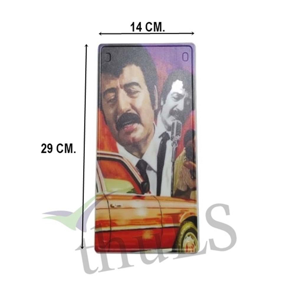 AMERİKAN PLAKA MÜSLÜM GÜRSES