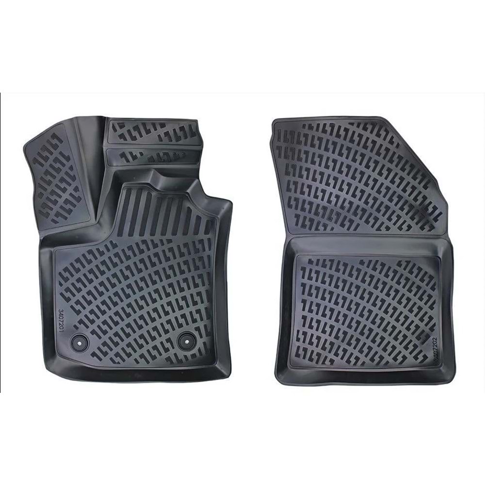 DACIA DOKKER 2012- 3D PASPAS PANELVAN SİYAH